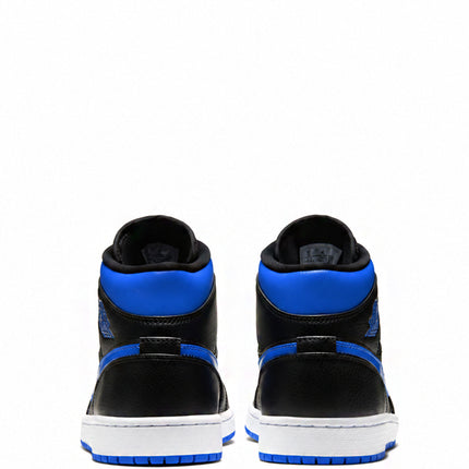 Air Jordan 1 Mid Black Royal Blue