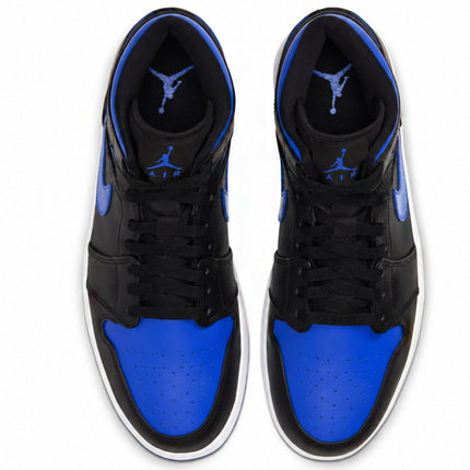 Air Jordan 1 Mid Black Royal Blue