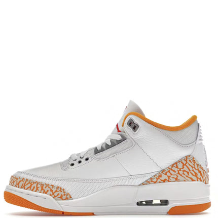 Air Jordan 3 White Orange Peel