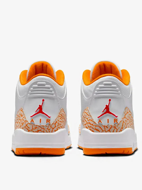 Air Jordan 3 White Orange Peel