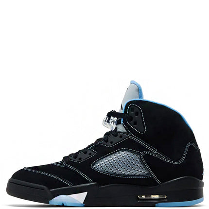 Air Jordan 5 Black Carolina Black University Blue