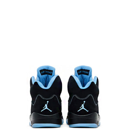 Air Jordan 5 Black Carolina Black University Blue