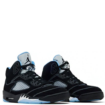 Air Jordan 5 Black Carolina Black University Blue