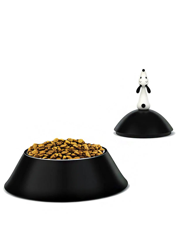 Alessi Lula lid-detail dog bowl