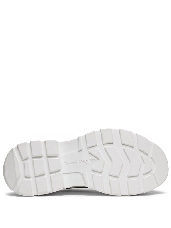 Alexander McQueen Tread Slick Low Lace Up Black White