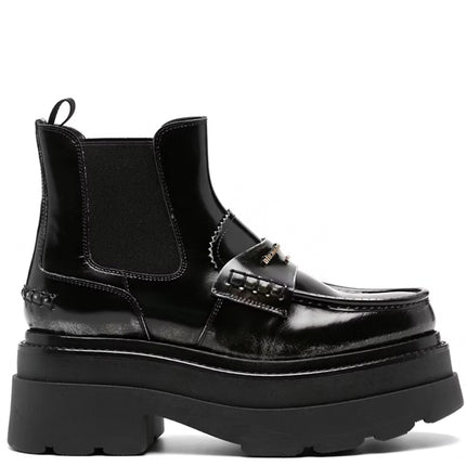 Alexander Wang Carter Ankle Platform Ankle Boot Black
