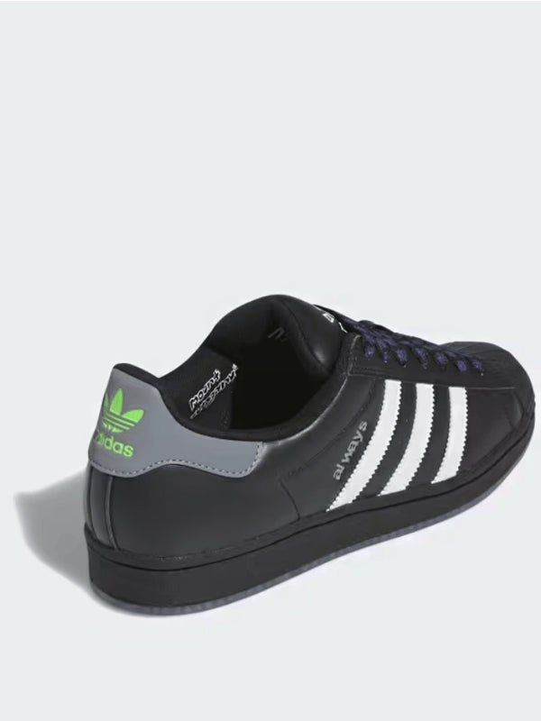 Always x Adidas Superstar ADV Core Black