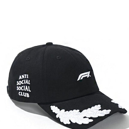 Anti Social Social Club UNDFTD X F1 Cap Black