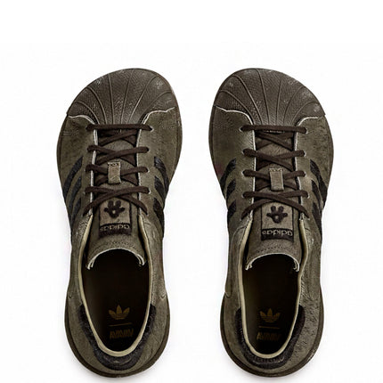 Avavav x adidas SST Dark Brown