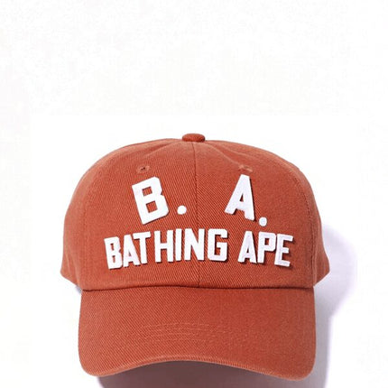 BAPE B.A. Washed Twill Cap Orange