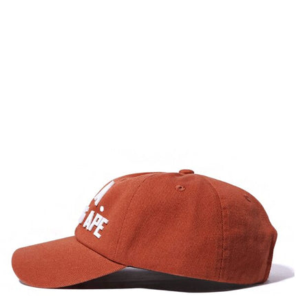BAPE B.A. Washed Twill Cap Orange