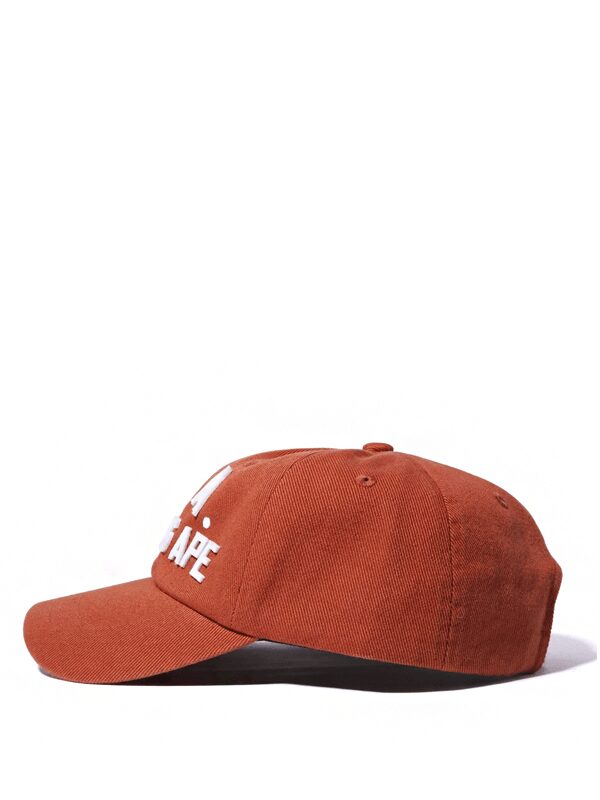 BAPE B.A. Washed Twill Cap Orange