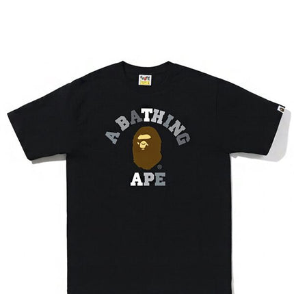 BAPE Colors College Tee (SS23) Black Grey