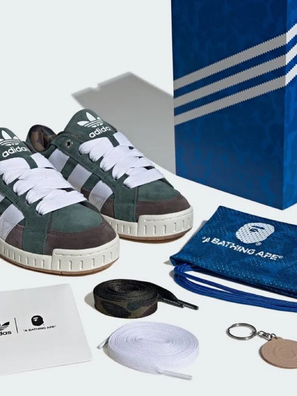BAPE x Adidas LWST Shadow Green