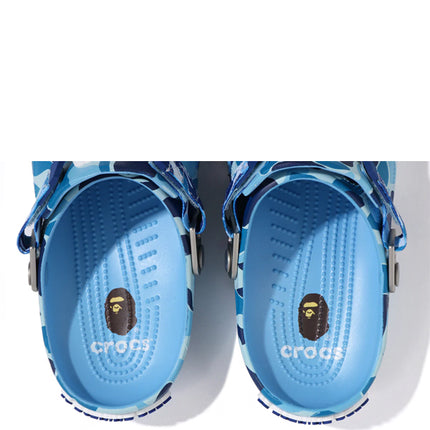 BAPE x Crocs Classic Clog Blue