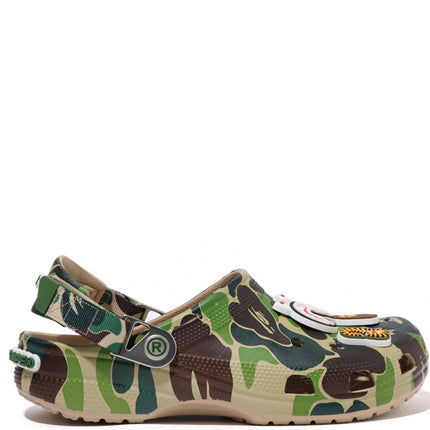 BAPE x Crocs Classic Clog Green