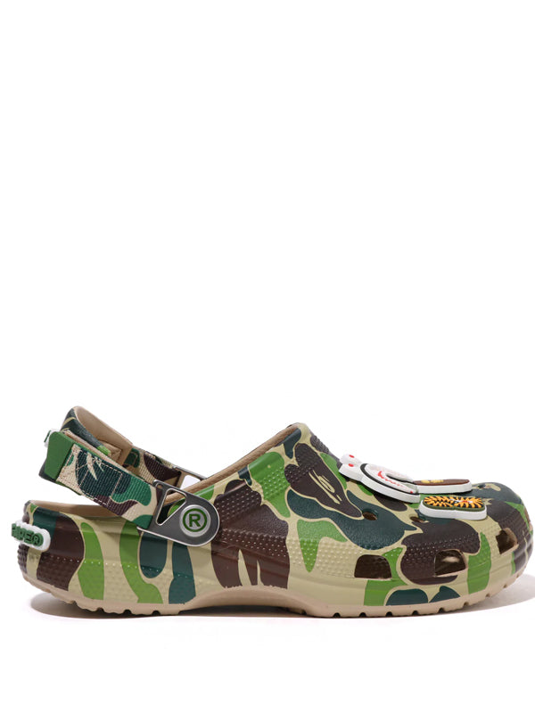 BAPE x Crocs Classic Clog Green