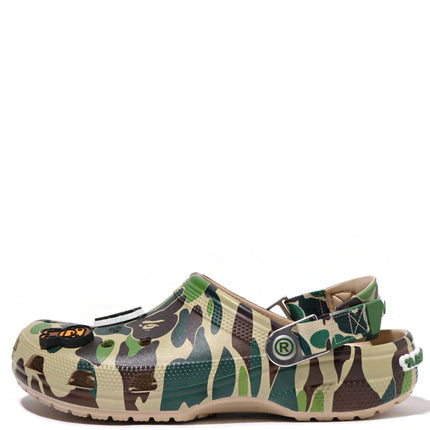BAPE x Crocs Classic Clog Green