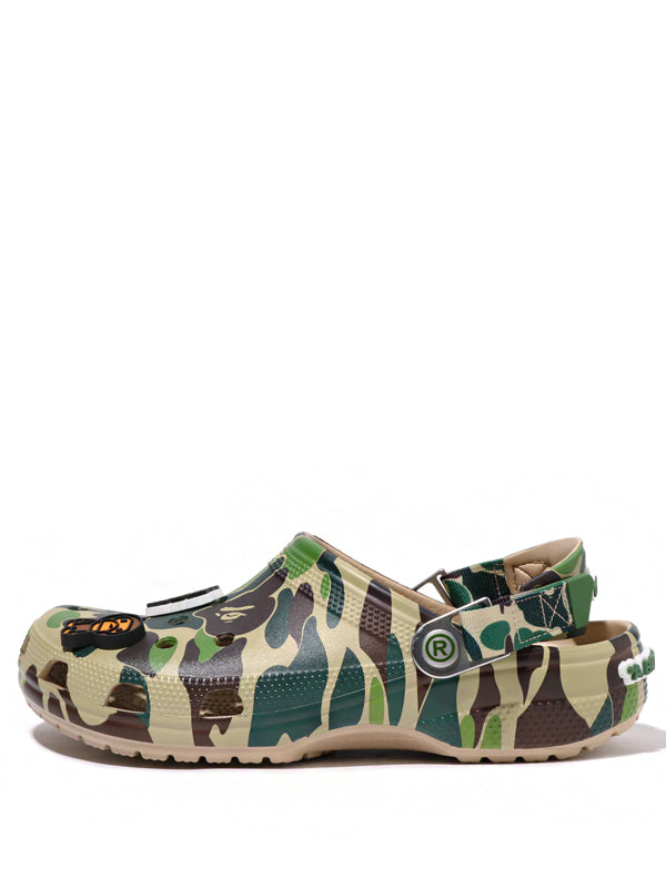 BAPE x Crocs Classic Clog Green