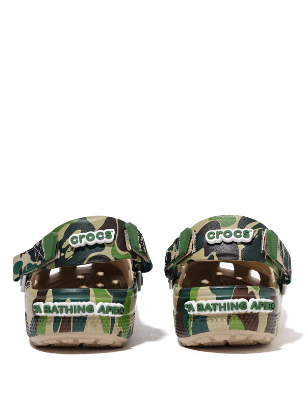 BAPE x Crocs Classic Clog Green