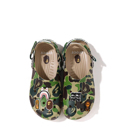 BAPE x Crocs Classic Clog Green
