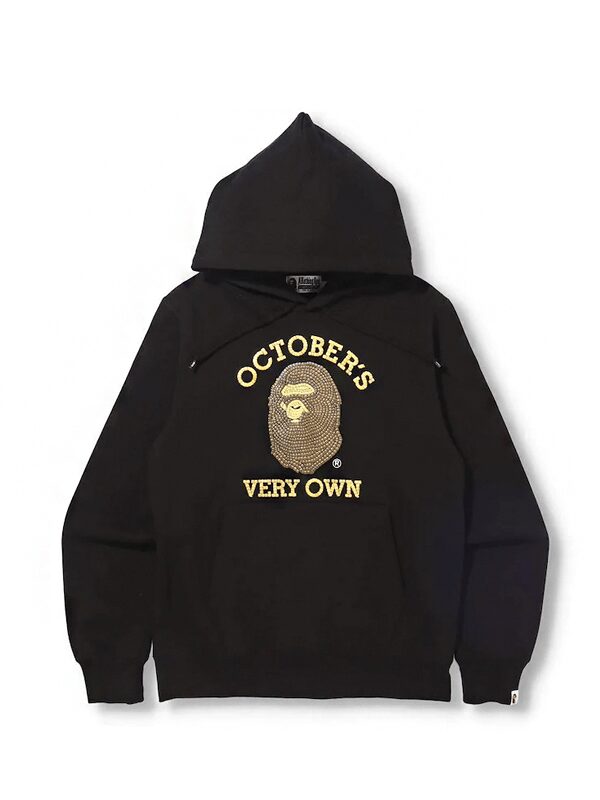 BAPE x OVO Pullover Hoodie Black
