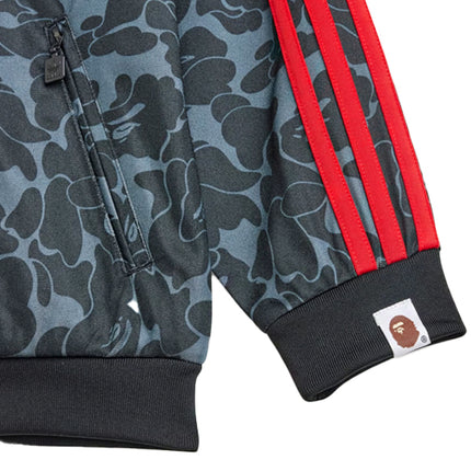 BAPE x adidas All Over Print SSTR Track Top Black