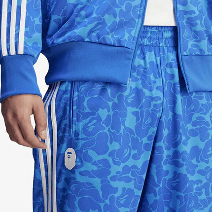 BAPE x adidas Firebird Track Pants Blue