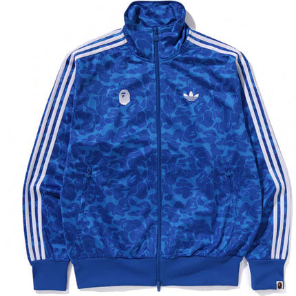 BAPE x adidas Jaqueta Firebird Track Blue