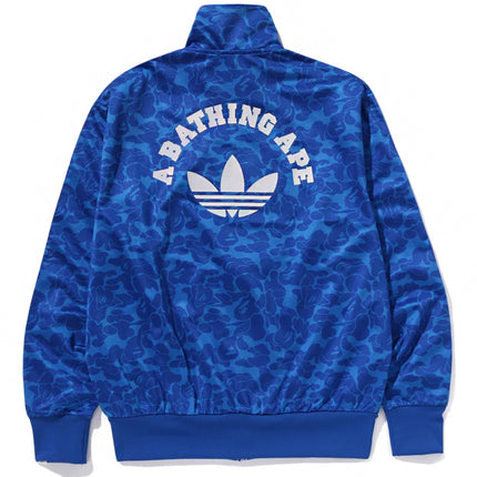 BAPE x adidas Jaqueta Firebird Track Blue