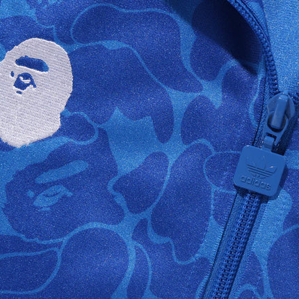 BAPE x adidas Jaqueta Firebird Track Blue