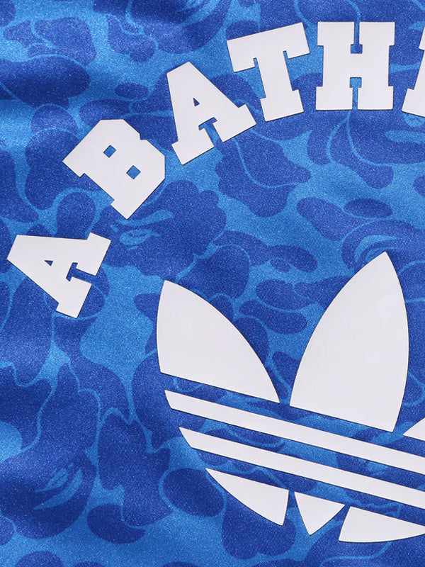 BAPE x adidas Jaqueta Firebird Track Blue