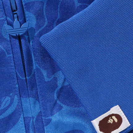 BAPE x adidas Jaqueta Firebird Track Blue