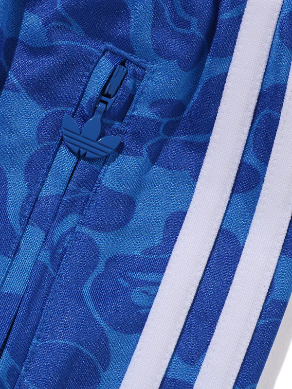 BAPE x adidas Firebird Track Pants Blue