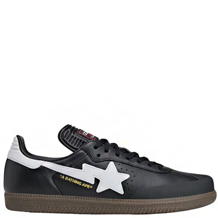 BAPE x adidas Samba Black White Gum