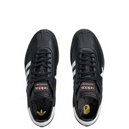 BAPE x adidas Samba Black White Gum