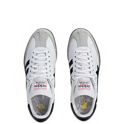 BAPE x adidas Samba White Black Gum