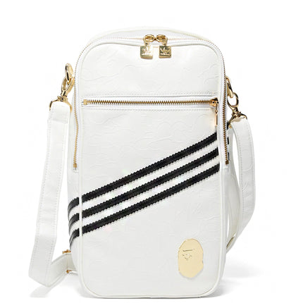 BAPE x adidas Shoulder Bag White