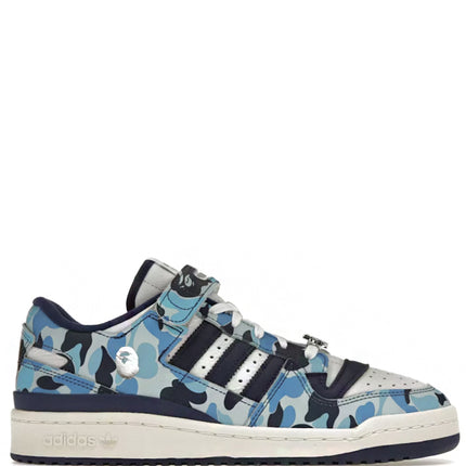 BAPE x adidas Forum 84 Low 30th Anniversary Blue