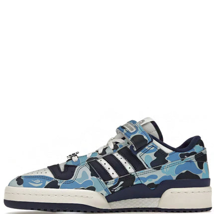 BAPE x adidas Forum 84 Low 30th Anniversary Blue
