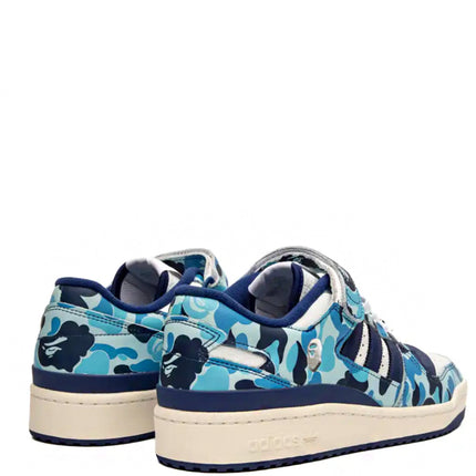 BAPE x adidas Forum 84 Low 30th Anniversary Blue