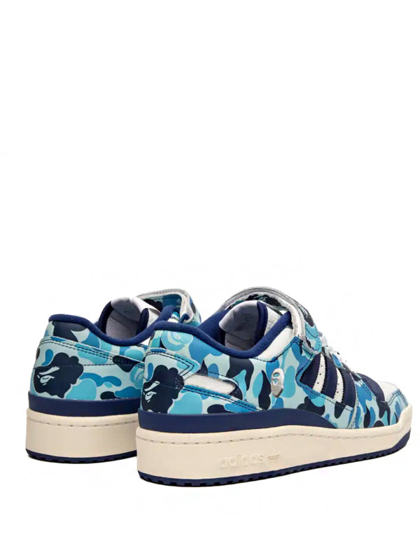 BAPE x adidas Forum 84 Low 30th Anniversary Blue