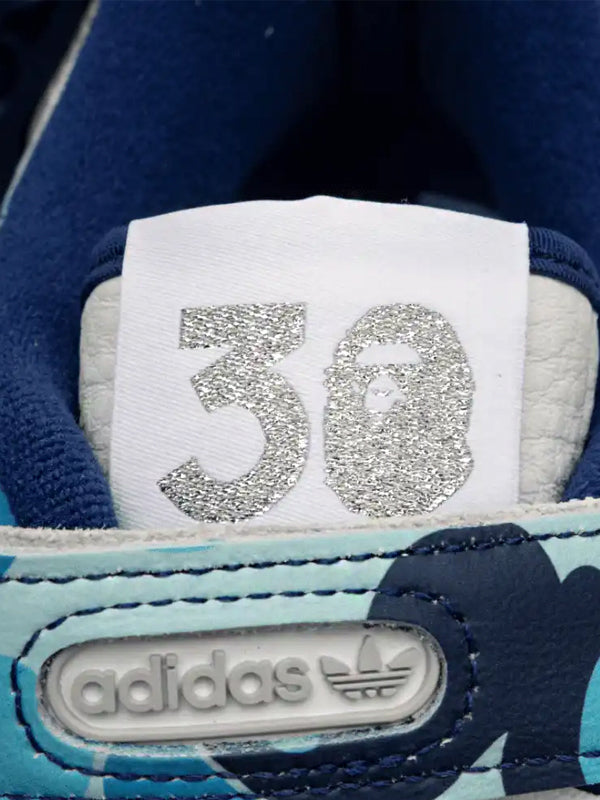 BAPE x adidas Forum 84 Low 30th Anniversary Blue