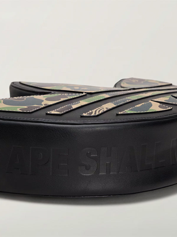 Bape x adidas Shoulder Bag Trefoil Black Camo