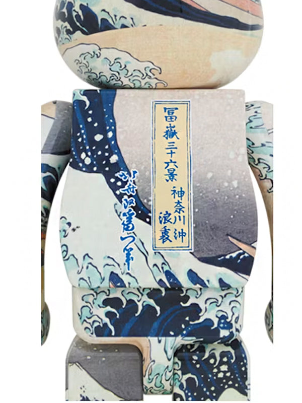 Bearbrick Katsushika Hokusai (Kanagawa Okinami Ura) 1000%