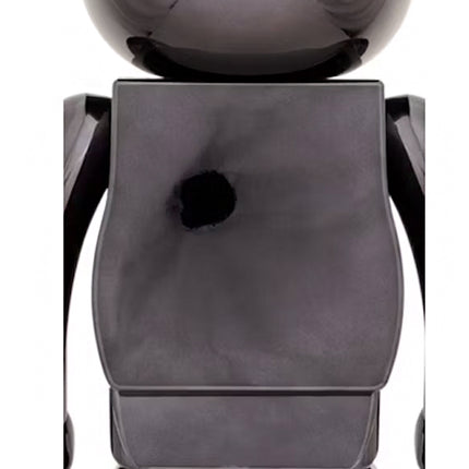 BEARBRICK The Rolling Stones Lips & Tongue Black Chrome 1000%