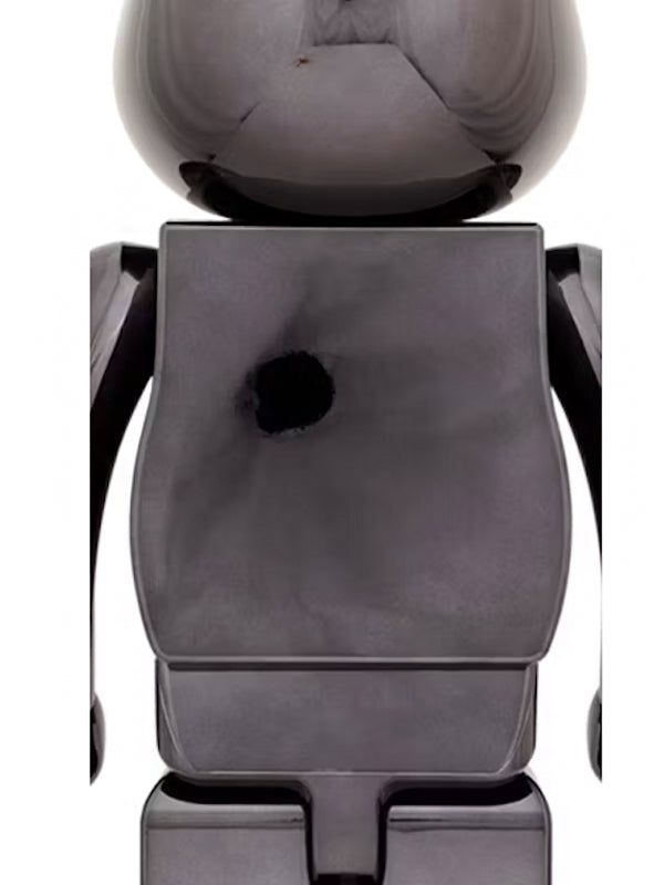 BEARBRICK The Rolling Stones Lips & Tongue Black Chrome 1000%
