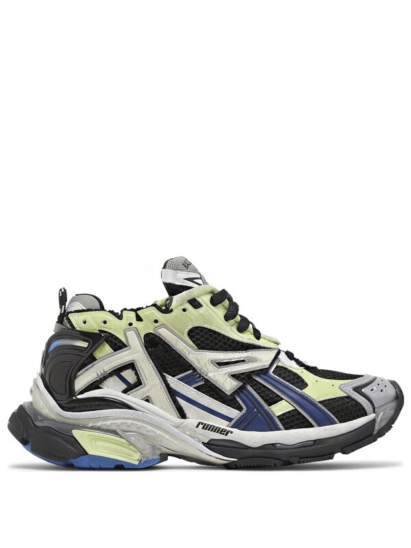 Balenciaga Runner Green Blue Black Grey