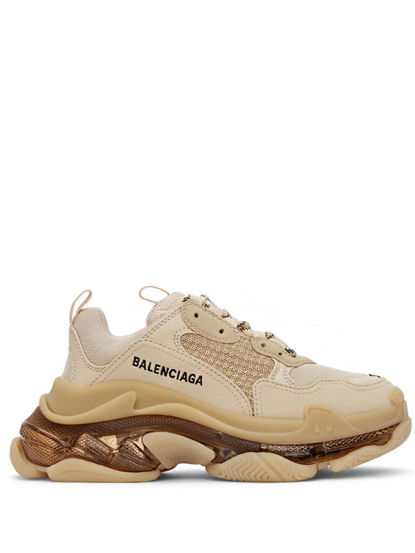 Balenciaga Triple S Clear Sole Beige