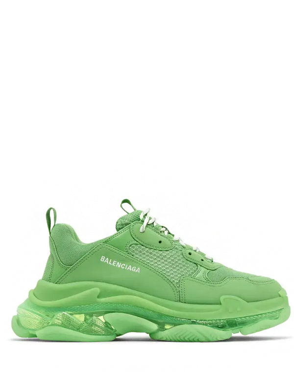 Balenciaga Triple S Clear Sole Green